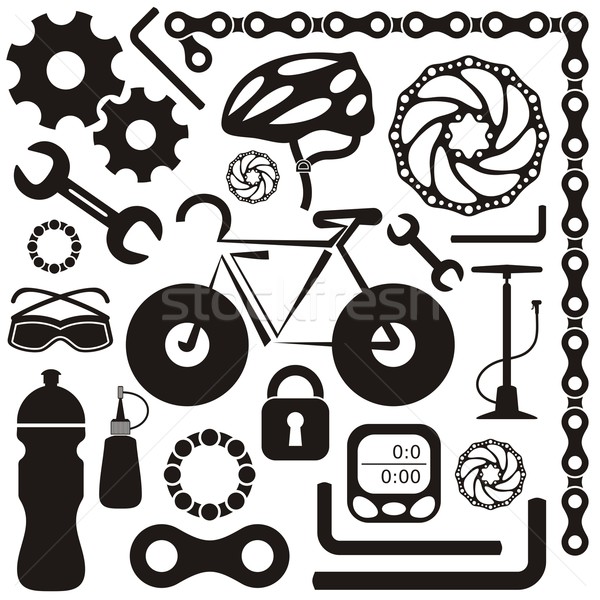 Bike icon Stock photo © blumer1979