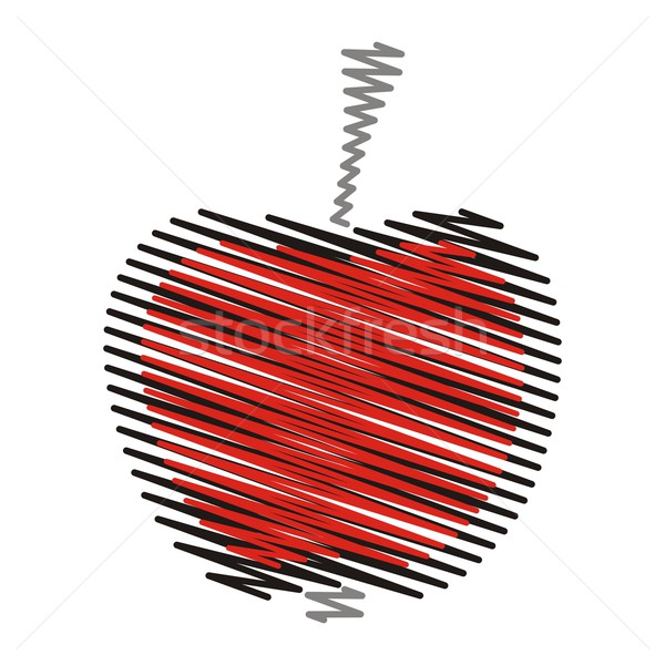 Red apple Stock photo © blumer1979