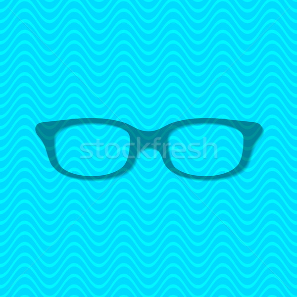 Glasses icon  Stock photo © blumer1979
