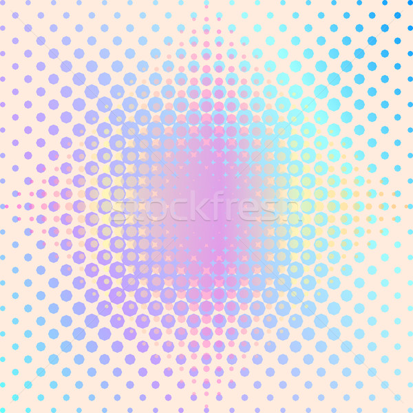 Vector halftoon kleurrijk abstract effect licht Stockfoto © blumer1979
