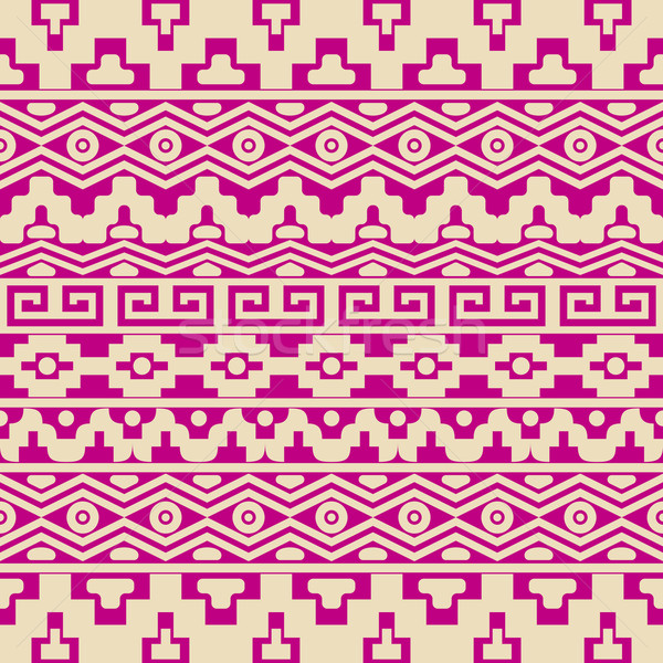 Aztec seamless pattern Stock photo © blumer1979