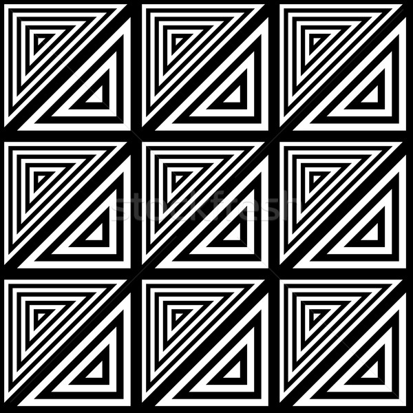 黑色 向量 現代 三角形 分子 商業照片 © blumer1979