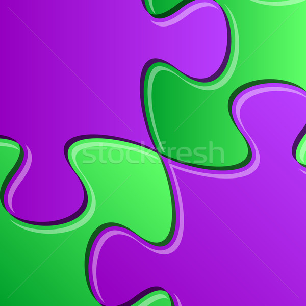 Puzzle pieces detail Stock photo © blumer1979