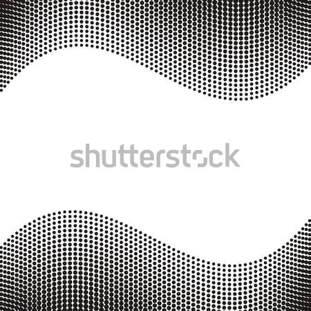 Meio-tom efeito preto e branco abstrato textura projeto Foto stock © blumer1979