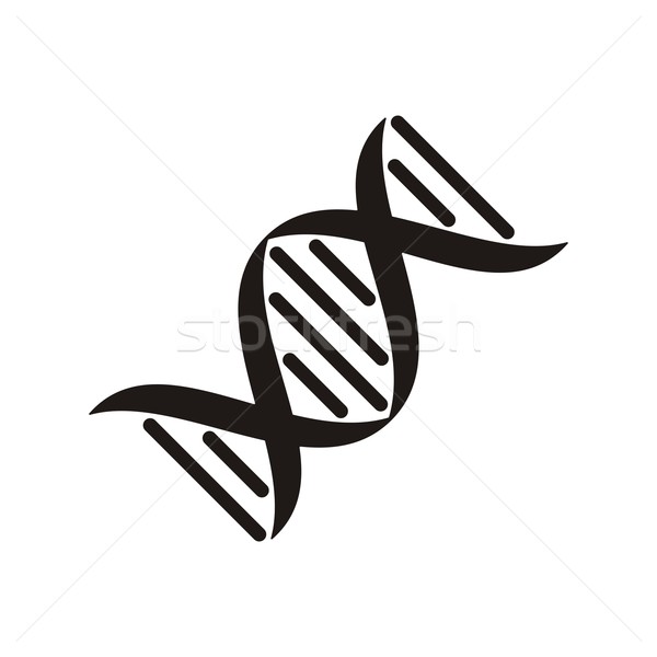 DNA molecule icon Stock photo © blumer1979