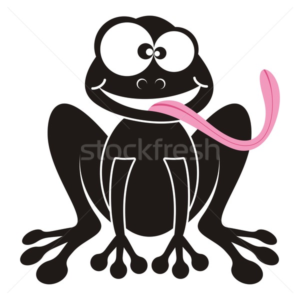 Cartoon frog Stock photo © blumer1979