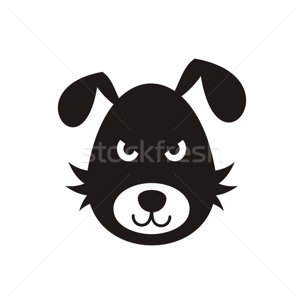 Bad dog icon Stock photo © blumer1979