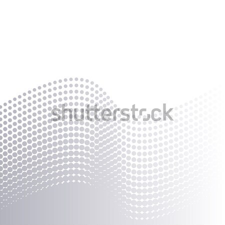 Grey vector halftone design element Stock photo © blumer1979