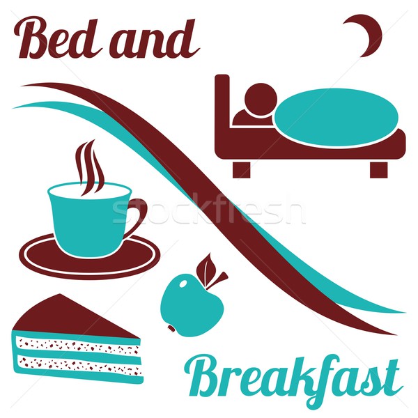 Bed and breakfast Stock photo © blumer1979