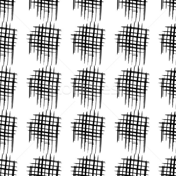Vecteur dessinés à la main grille [[stock_photo]] © blumer1979