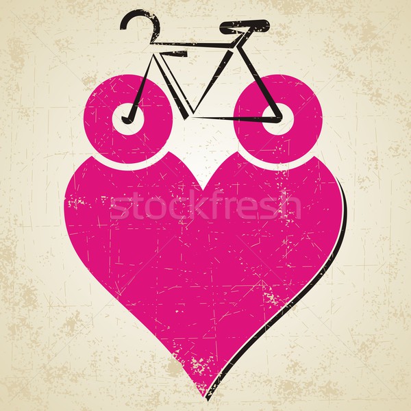 Bike icon Stock photo © blumer1979