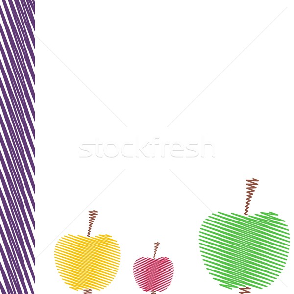 Apples background Stock photo © blumer1979