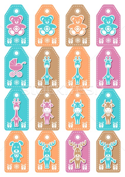 Christmas tags Stock photo © blumer1979