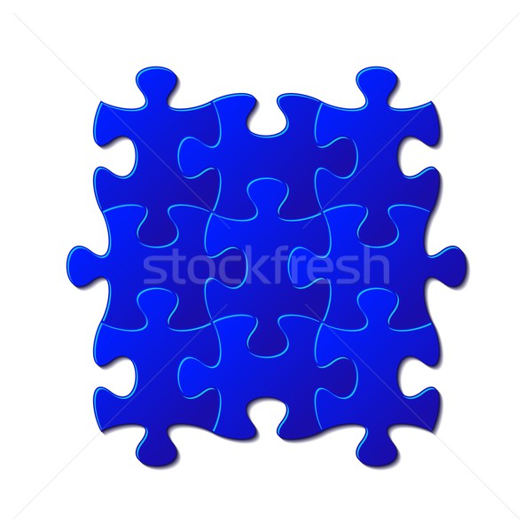 Jigsaw puzzle Stock photo © blumer1979