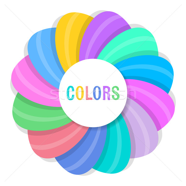 Résumé vecteur Creative couleurs palette affaires [[stock_photo]] © blumer1979