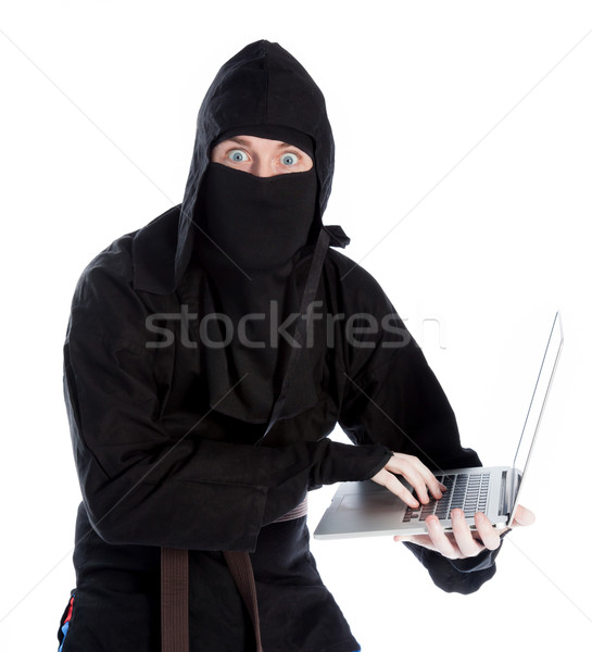 Attractive caucasian man shot in studio Stock photo © bmonteny