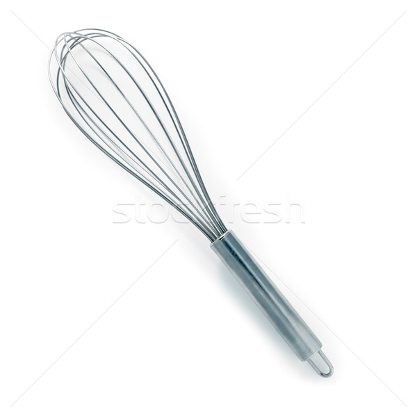 stainless wisk isolated on a white background Stock photo © bmonteny