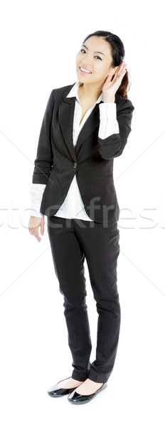 Attractive asian girl 20 years old shot in studio Stock photo © bmonteny