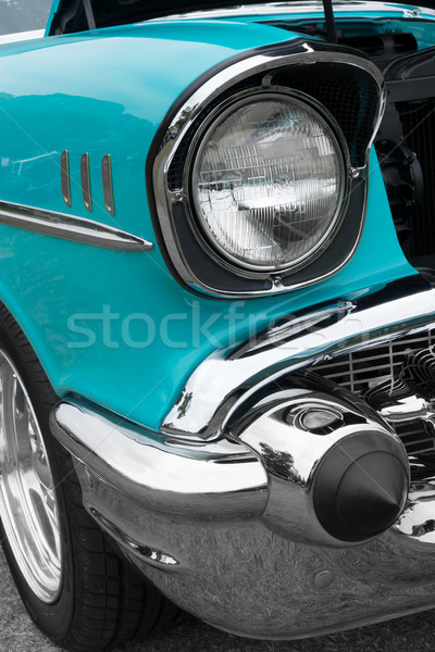 Bağbozumu amerikan araba ayrıntılar araba Stok fotoğraf © bmonteny