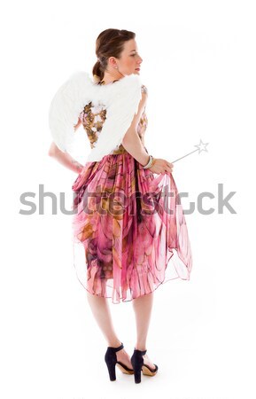 Side profile of an Indian young woman day dreaming Stock photo © bmonteny
