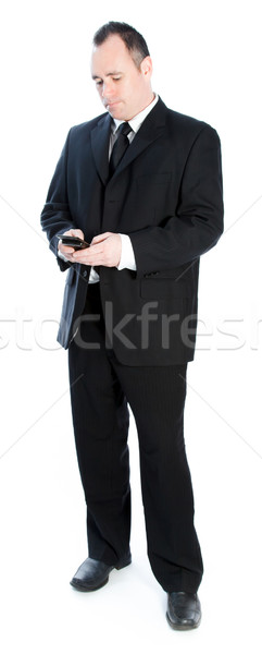 Caucasian businessman 40 years old Stock photo © bmonteny