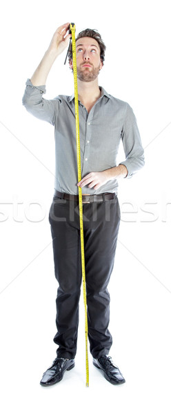 Attractive caucasian man shot in studio Stock photo © bmonteny