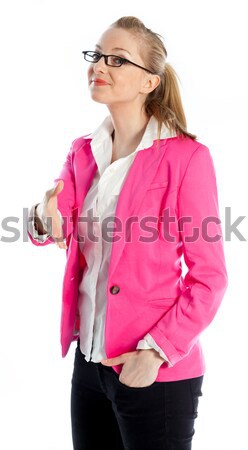 Young woman looking serious Stock photo © bmonteny