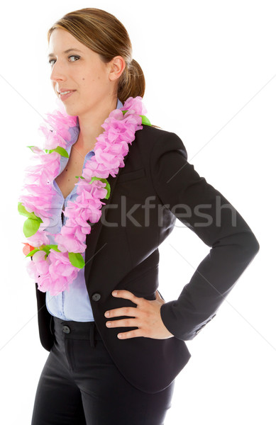 Attractive caucasian girl in studio Stock photo © bmonteny