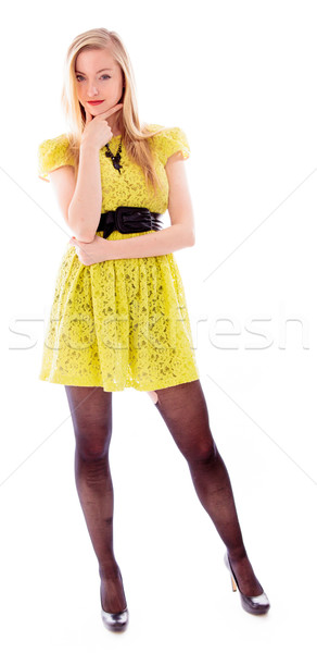 Beautiful young woman standing Stock photo © bmonteny