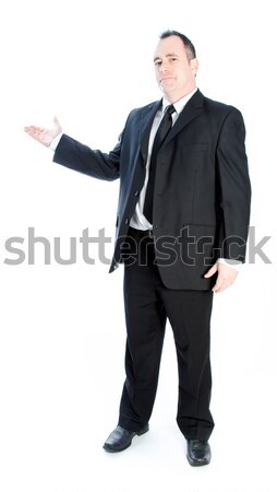 Caucasian businessman 40 years old Stock photo © bmonteny