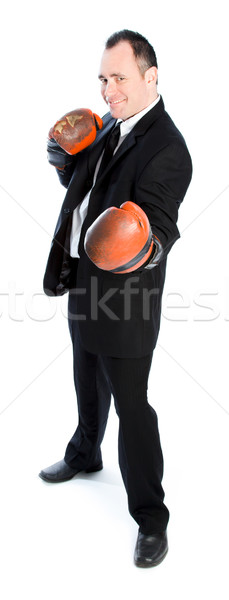 Caucasian businessman 40 years old Stock photo © bmonteny