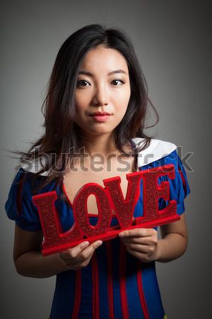 привлекательный азиатских девушки 20 лет старые Сток-фото © bmonteny
