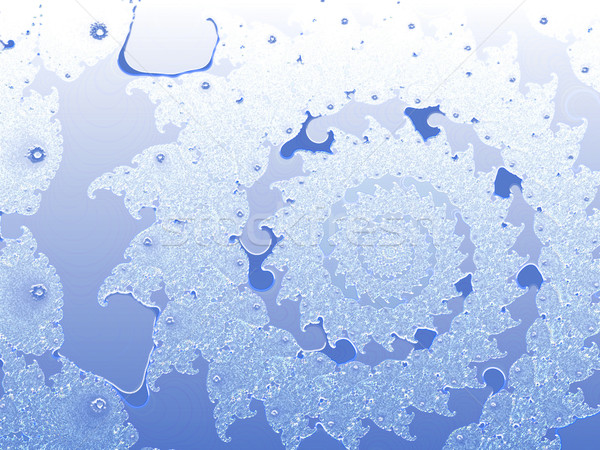 Blau Spirale swirl Textur Himmel Stock foto © bobbigmac