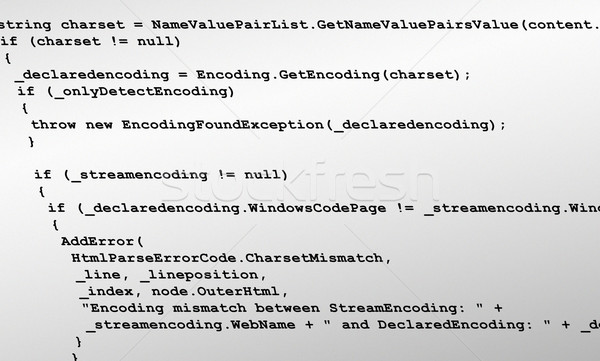 Programación código fuente textura ilustración diseno Foto stock © bobbigmac
