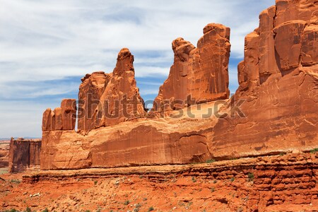 Right side of National Park Avenue Stock photo © bobkeenan