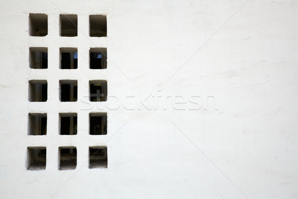 Cuadrados ventana edad espanol misión estilo Foto stock © bobkeenan