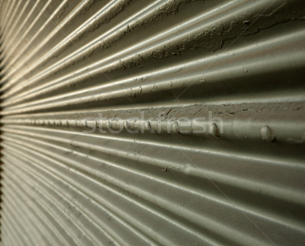 Perspectiva acero pared líder construcción resumen Foto stock © bobkeenan