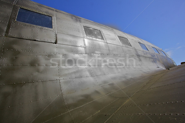 Foto stock: Transporte · avião · dramático · blue · sky