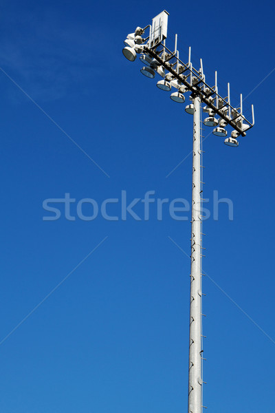 Sporting Field lights Stock photo © bobkeenan