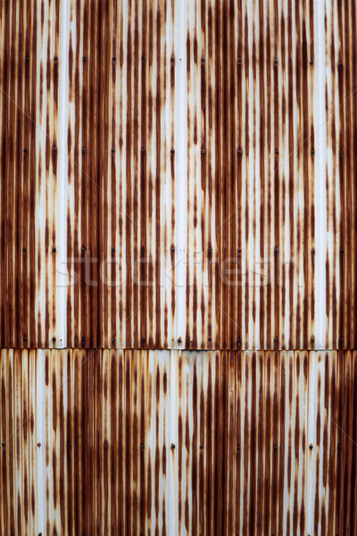 Rostigen Metall rot Hintergrund Eisen Stock foto © boggy