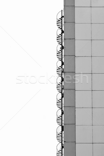 Urban concrete building Stock photo © boggy