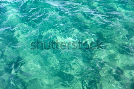 Stockfoto: Blauw · zee · oppervlak · middellandse · zee · water