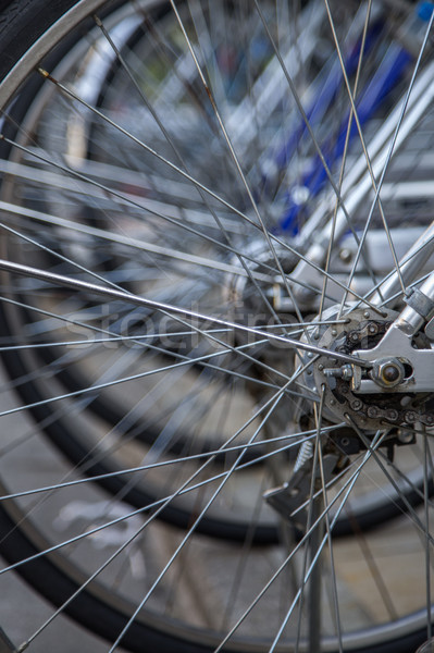 Roue rue kyoto Japon détail urbaine [[stock_photo]] © boggy