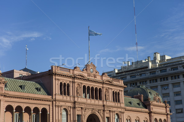 Buenos Aires Argentyna widoku biuro prezydent niebo Zdjęcia stock © boggy