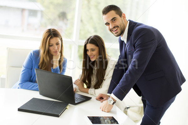 Stock photo: Business meeting in a modern office