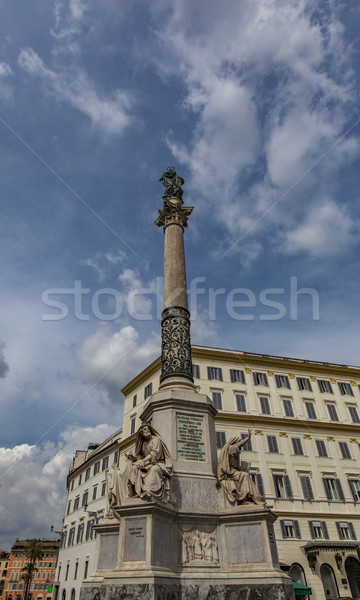 Column of the Immaculate Conception in Rome Stock photo © boggy