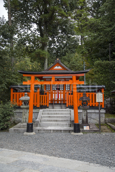 [[stock_photo]]: Kyoto · Japon · détail · bâtiment · rouge