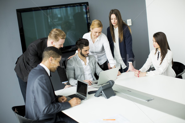 Teamworking Stock photo © boggy