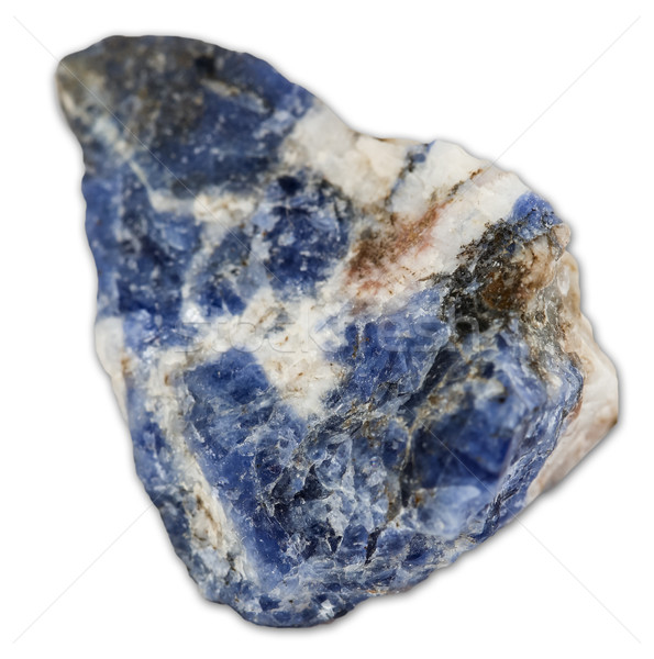 Minerale gemma campione pietra isolato bianco Foto d'archivio © boggy