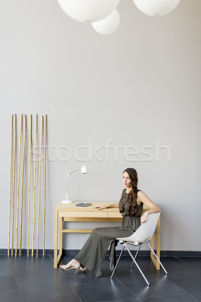 Young woman in the room Stock photo © boggy
